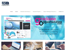 Tablet Screenshot of graduatecareers.com.au